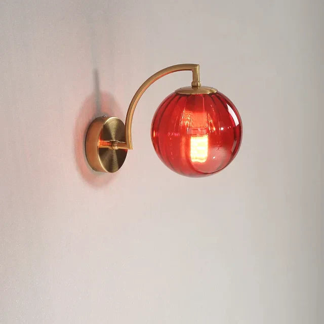 Elegante Wandleuchte mit Glasdesign