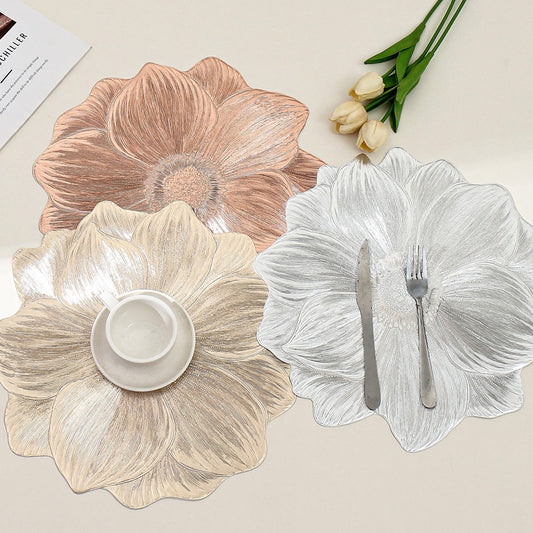 Kreatives Blumen Tisch Set - Wasserfest und Ölbeständig