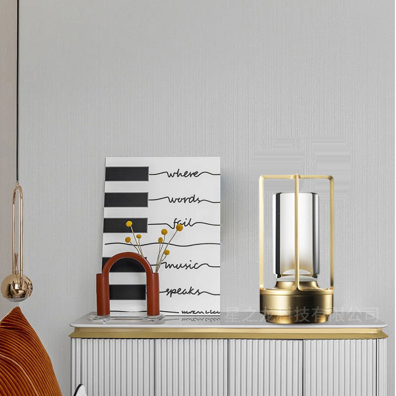 Retro Metall Tischlampe