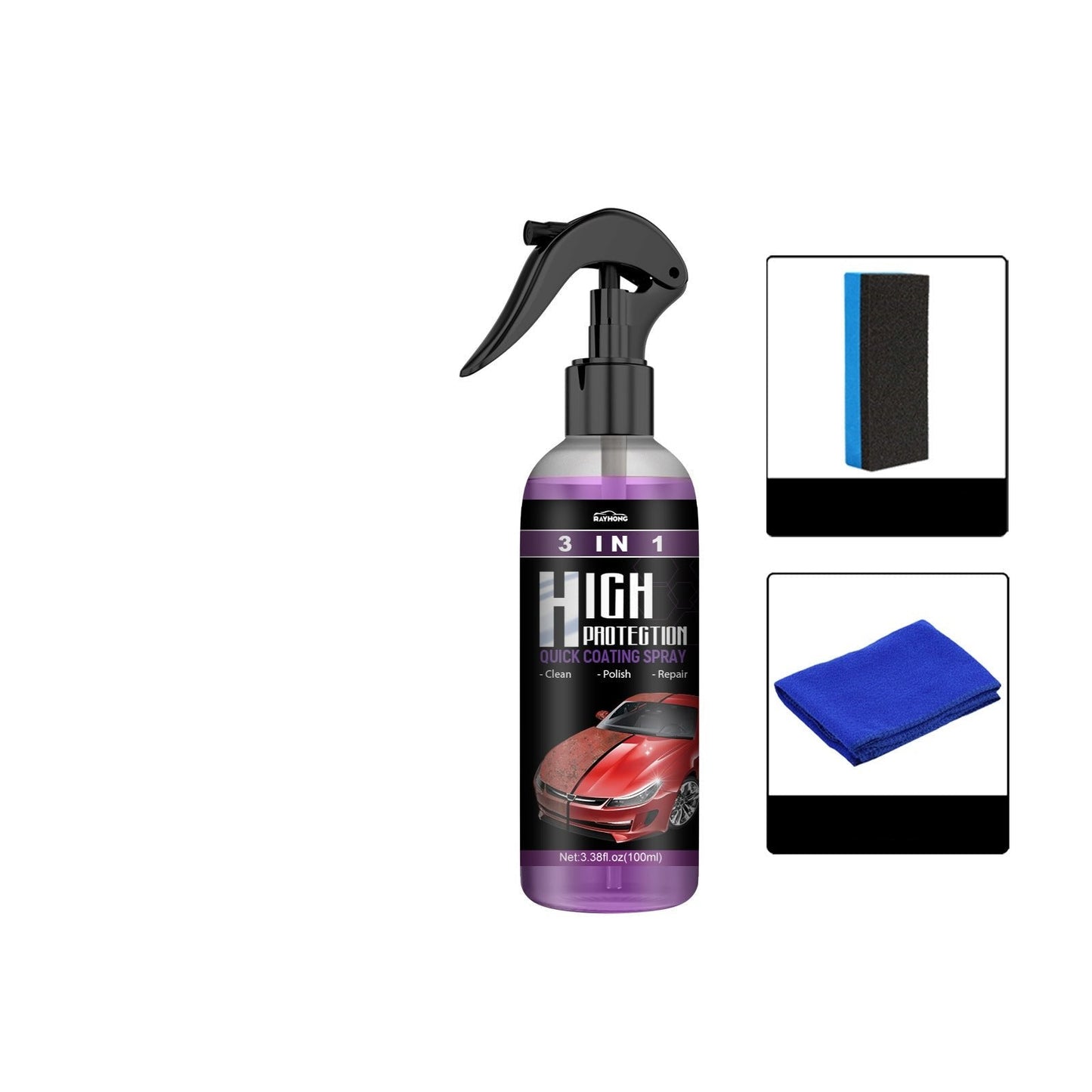 3in1 Verbessertes Autobeschichtungsspray