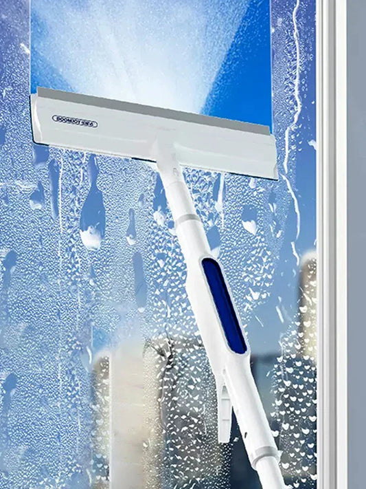 Funktionaler 3-in-1 Fensterwischer mit Sprüh- und Wischfunktion