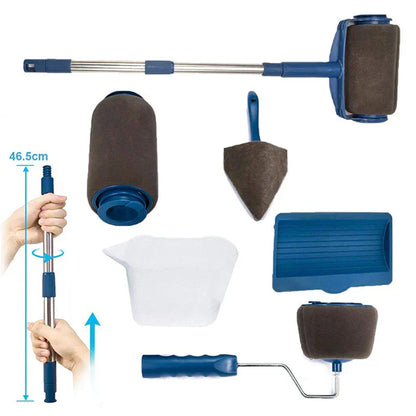 Farbroller Set mit Zubehör (6-teilig)