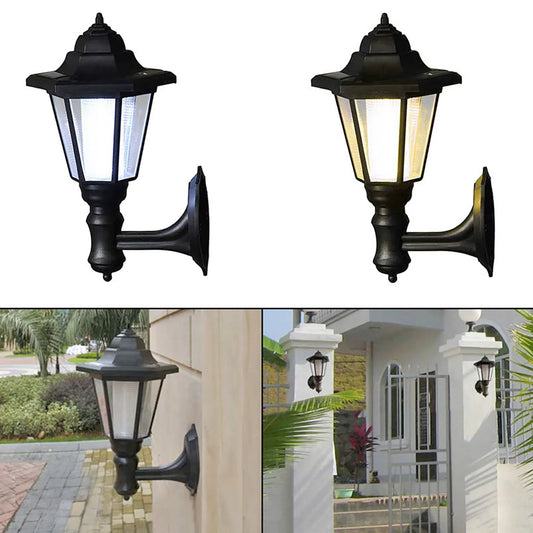 Solar Gartenlaterne Mit LED – Außenbeleuchtung Für Terrasse Und Garten Im Klassischen Lampen-design
