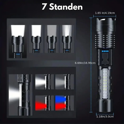 Hochleistungs-Militär-Taschenlampe mit 5000 Lumen