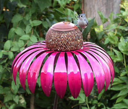 Vogelfutter Station Im Blumen- Design