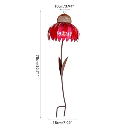 Vogelfutter Station Im Blumen- Design
