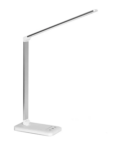Zeitgemäße verstellbare LED-Tischlampe mit Ladefunktion