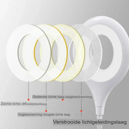 Kompaktes und Wiederaufladbares Nachtlicht – Flexibles LED-Licht für Schreibtisch und Nachttisch
