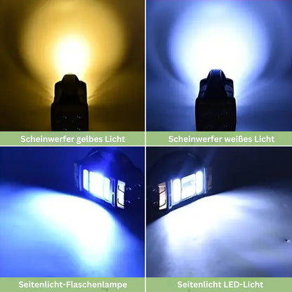 3-in-1 Notfall-Taschenlampe mit USB-Aufladung und Traggriff