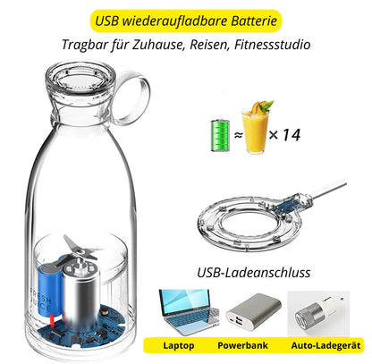 Tragbarer Mixer mit Wiederaufladbarem Akku