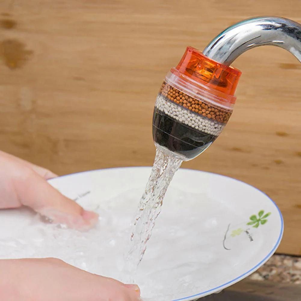 Wasserhahnfilter mit Mineralperlen für Sauberes und Sefiltertes Leitungswasser