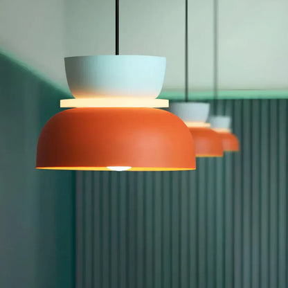 Farbenfrohe Macaron-Design LED-Pendellampe
