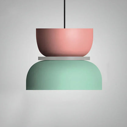 Farbenfrohe Macaron-Design LED-Pendellampe
