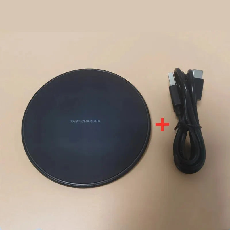 30W Kabelloses Schnellladegerät Induktions Ladepad für iPhone und Android