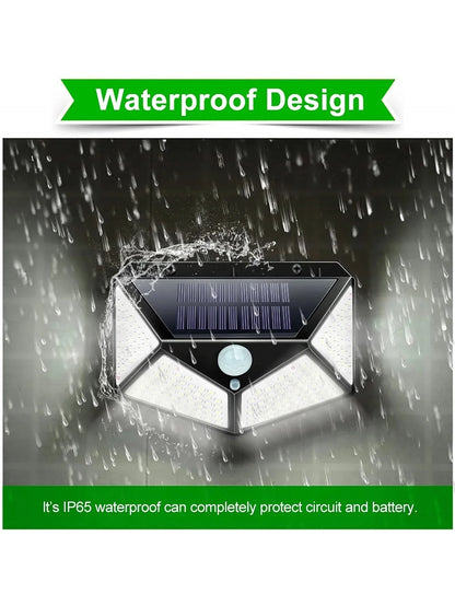 Vielseitige Solarleuchte - Wetterfeste LED Außenlampe mit Bewegungsmelder