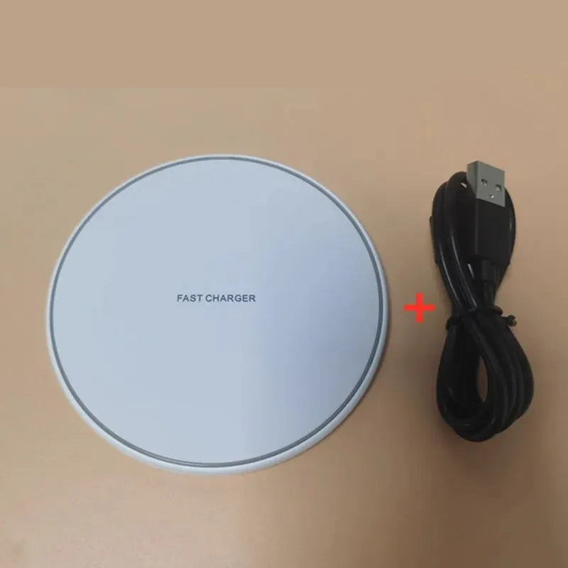 30W Kabelloses Schnellladegerät Induktions Ladepad für iPhone und Android