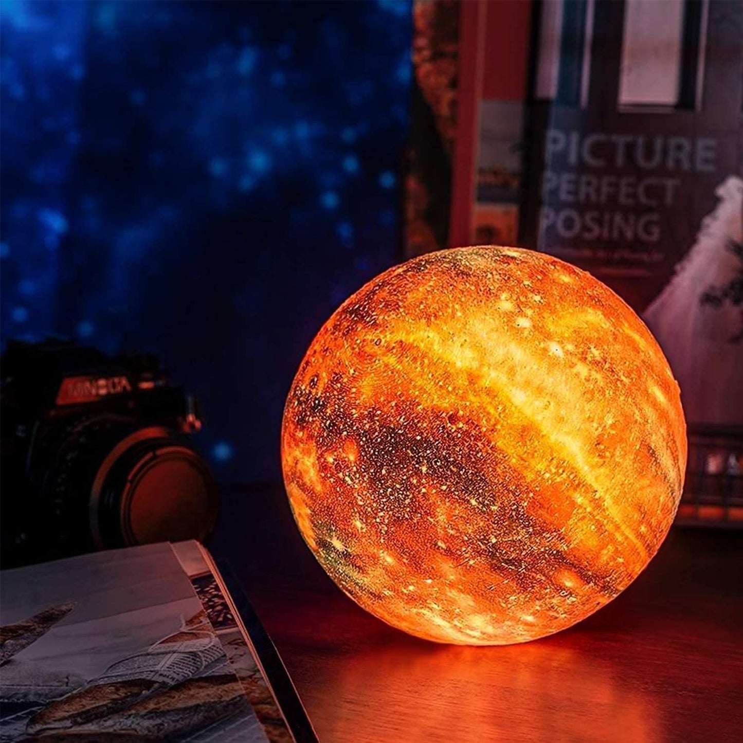 Elegante Mond Lampe