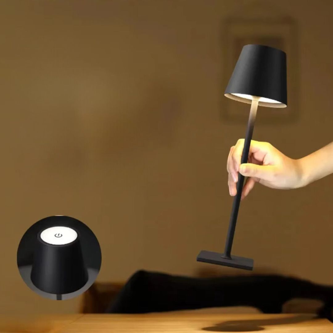 Elegante LED-Tischleuchte Mit Akku