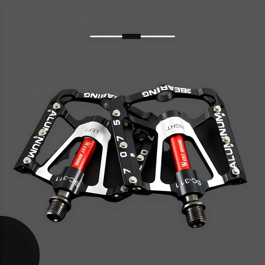 Robuste Leichtmetall Fahrradpedale mit Rutschfestem Grip