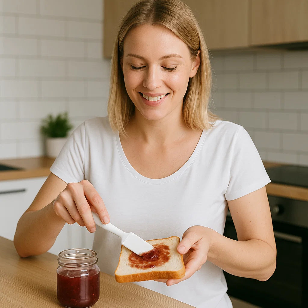 Multifunktionale Hitzebeständige Mini Spatel aus Silikon