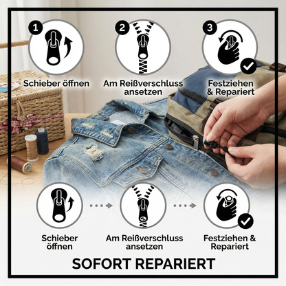Reißverschluss Reparatur-Kit 6er Pack
