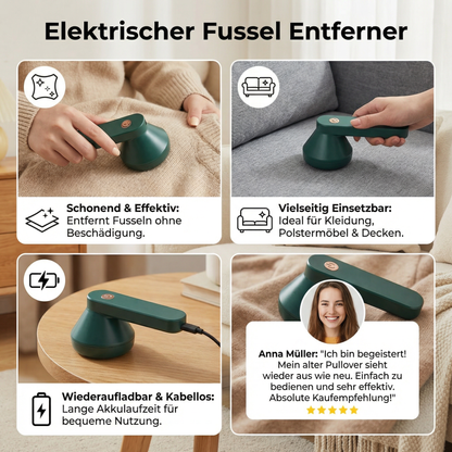 Elektrischer Fussel Entferner