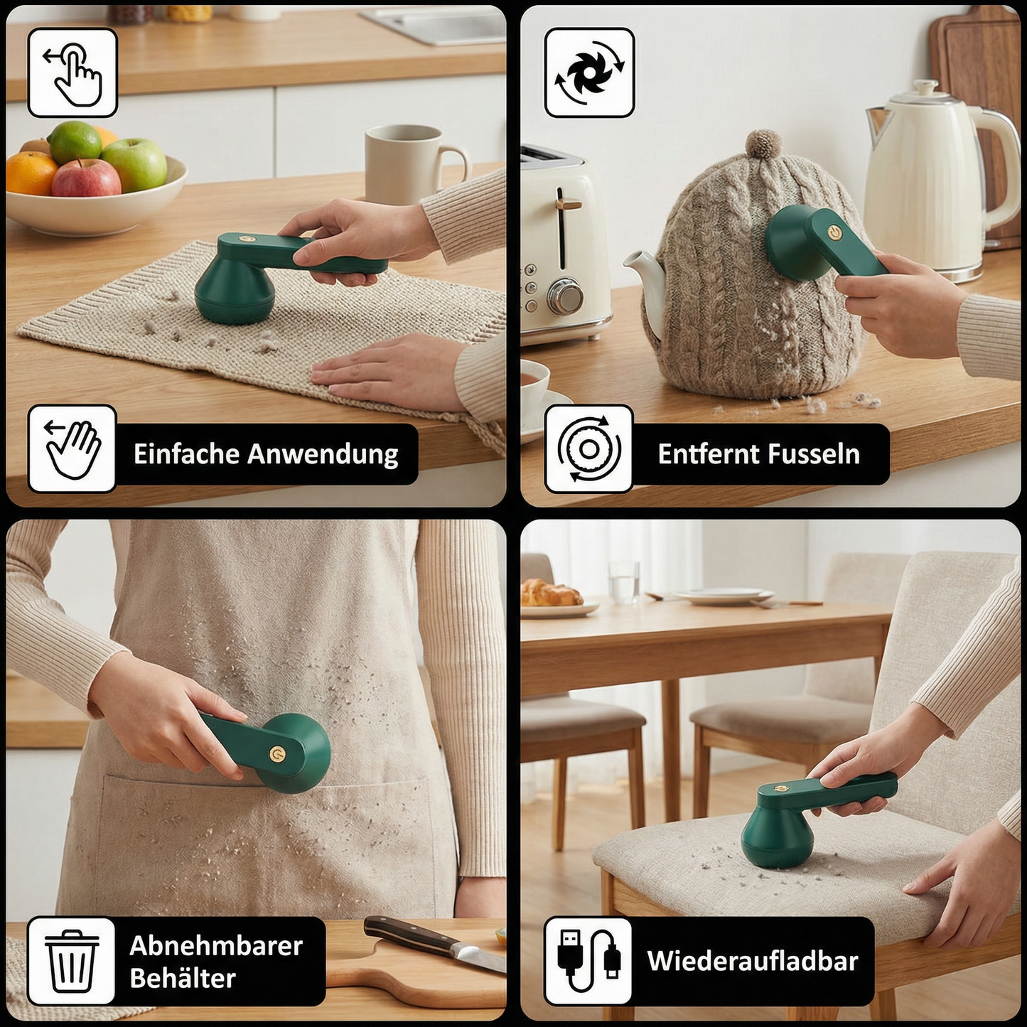 Elektrischer Fussel Entferner