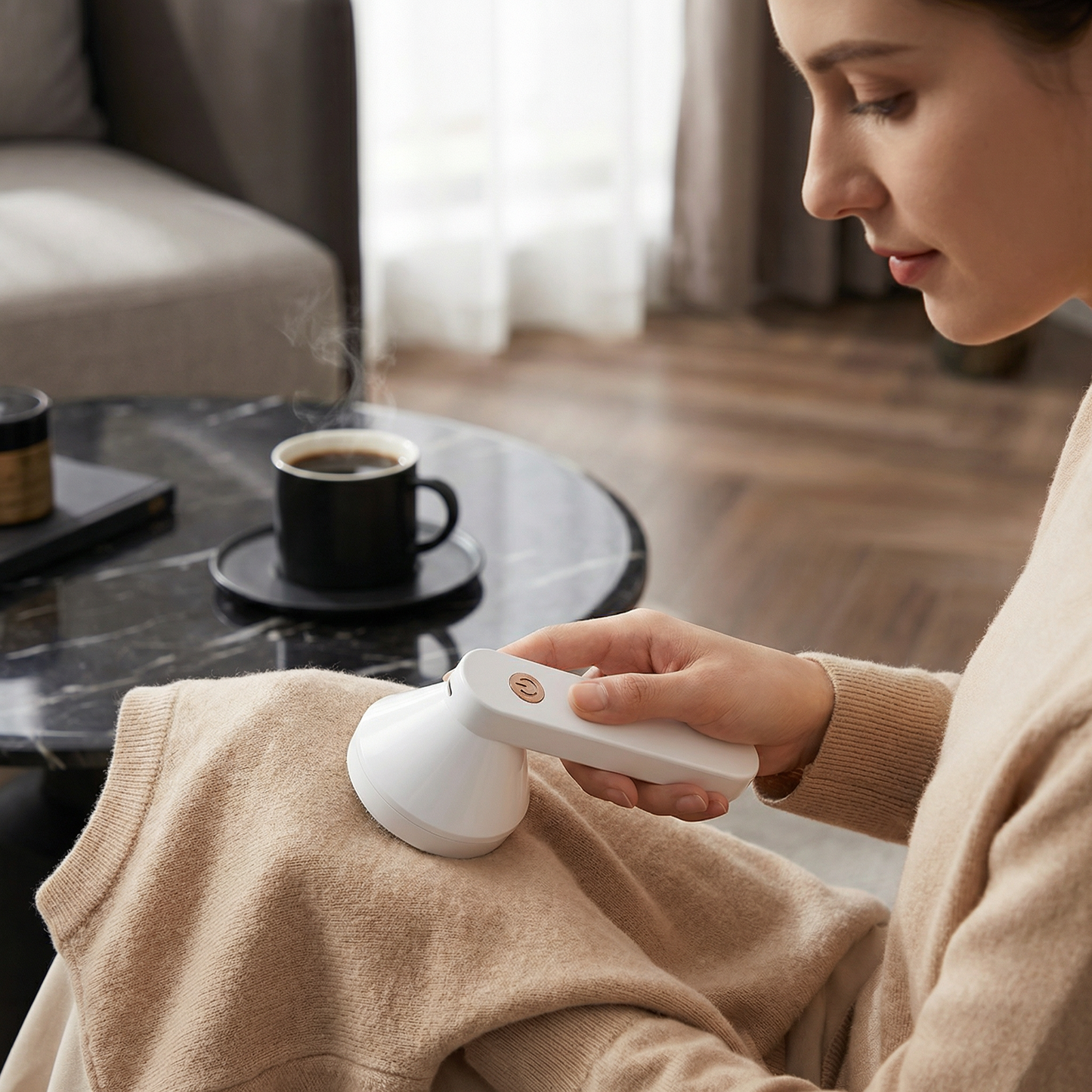 Elektrischer Fussel Entferner