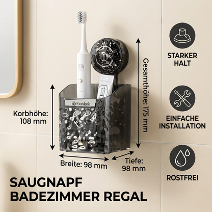 Saugnapf Badezimmer Regal