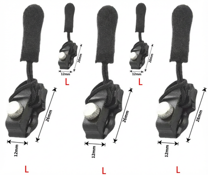 Reißverschluss Reparatur-Kit 6er Pack