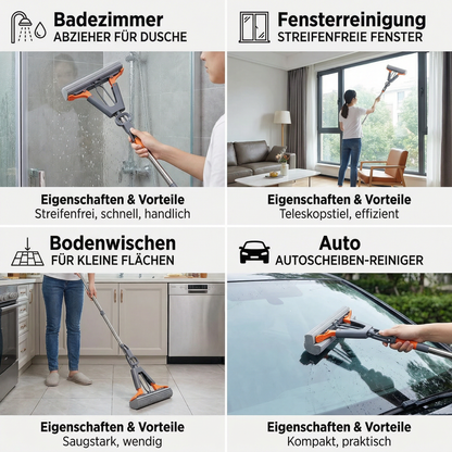 Mini Allzweck Putzstab